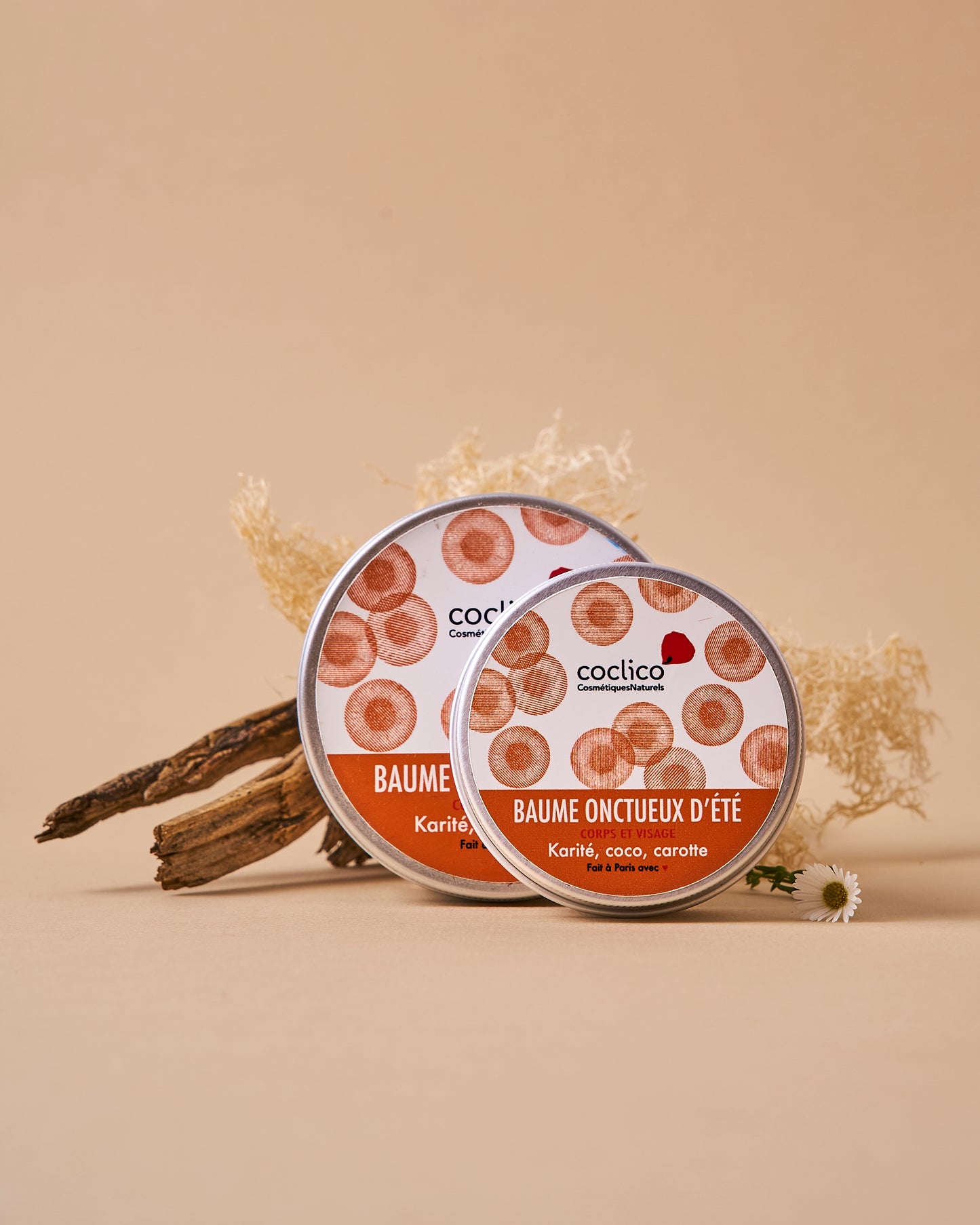 Baume onctueux Karité, Coco, Carotte